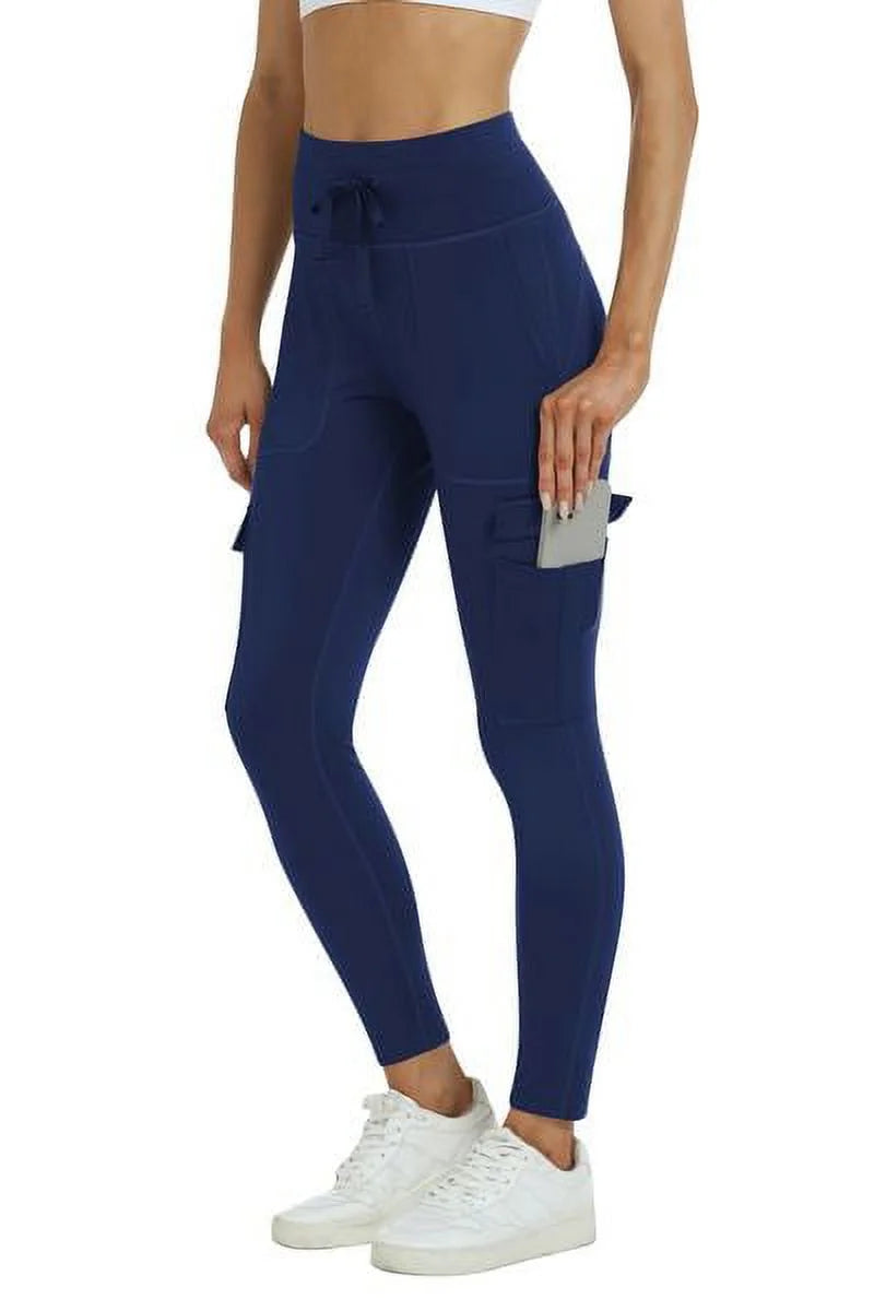 Mofiz Women's High Waisted Yoga Pants with Pockets K4776