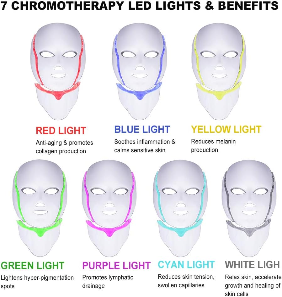 7 Colors Face and Neck with Micro-Current Function X11911