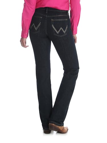 Wrangler Women's Q Baby Mid Rise Boot Cut Riding Jean H78591