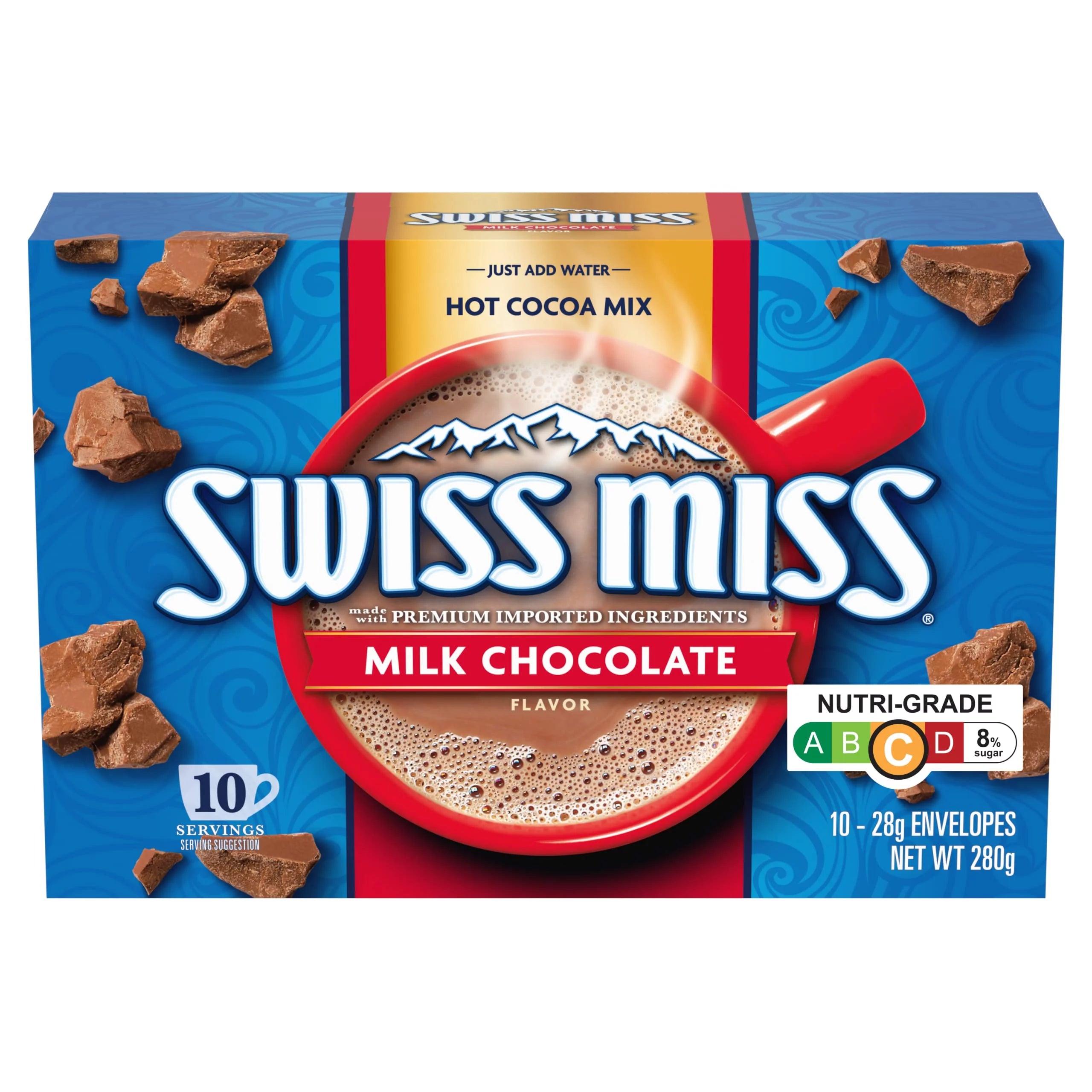 Swiss Miss Milk Chocolate 3.In 1 Hot Cocoa Mix (Pack Of 2)