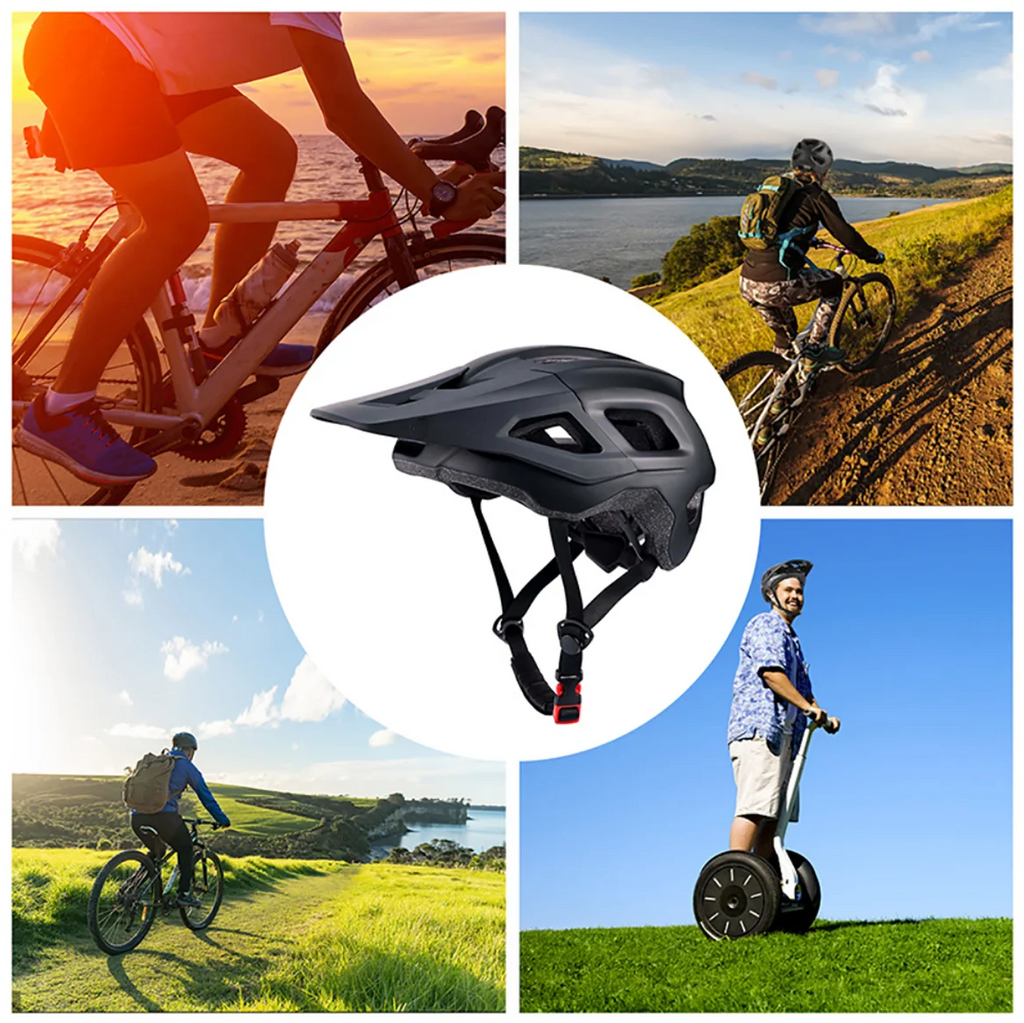 Bike Helmet for Men Women Adults with Extended Visor, Yellow L1711