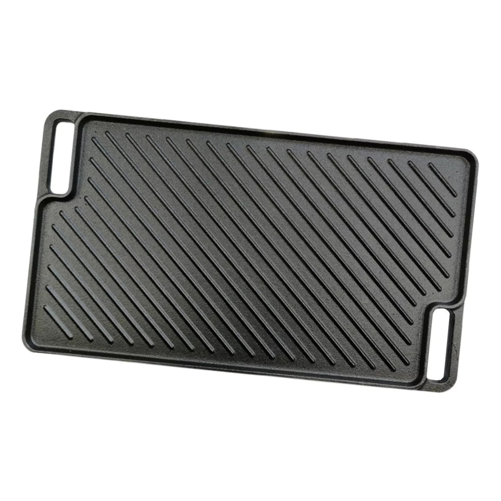 Reversible Cast Iron Griddle for Stovetop BBQ N24232