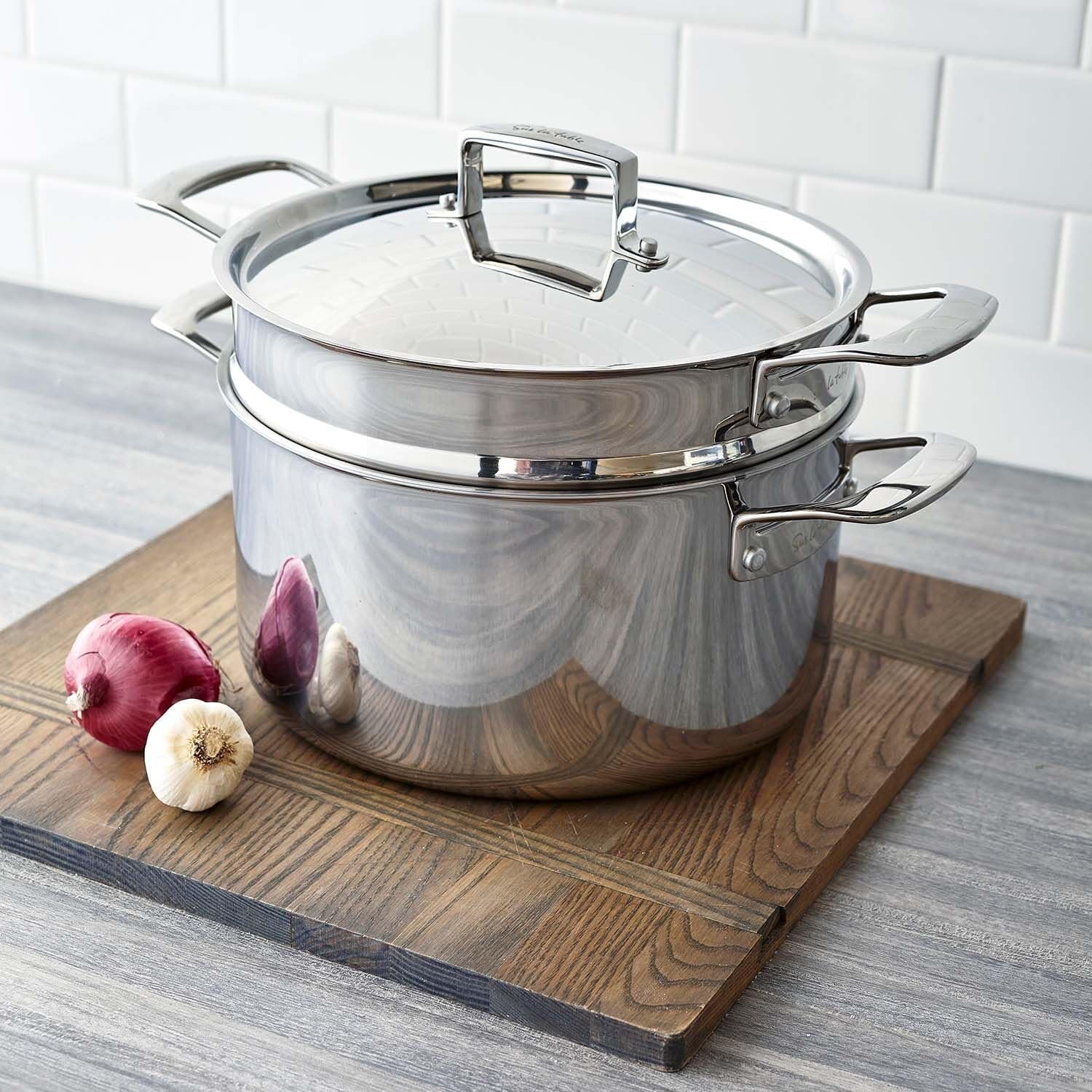 Classic 5-Ply Stainless Steel Stockpot, 8 Qt Y9270