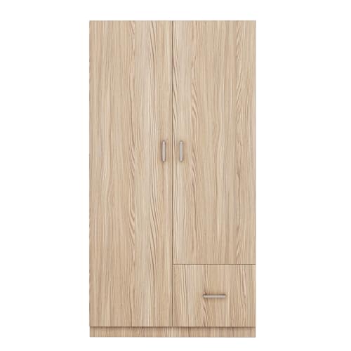 71'' Wooden Armoire with Double Doors and Storage Drawer U9775