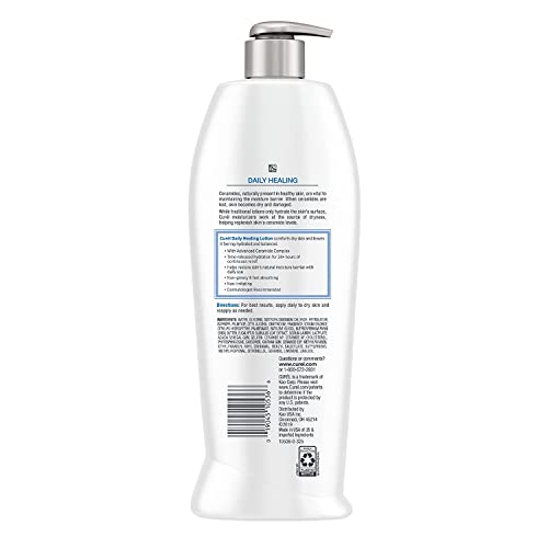 Curel Daily Healing Original Lotion for Dry Skin, 13 oz, Pack of 2 W567702