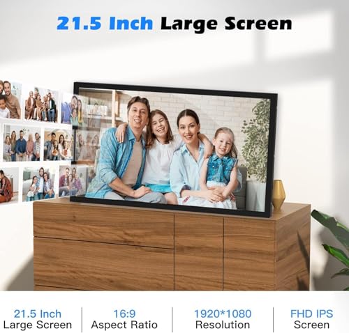 WiFi Digital Picture Frame 10.1" IPS Touch Screen 16GB R39692