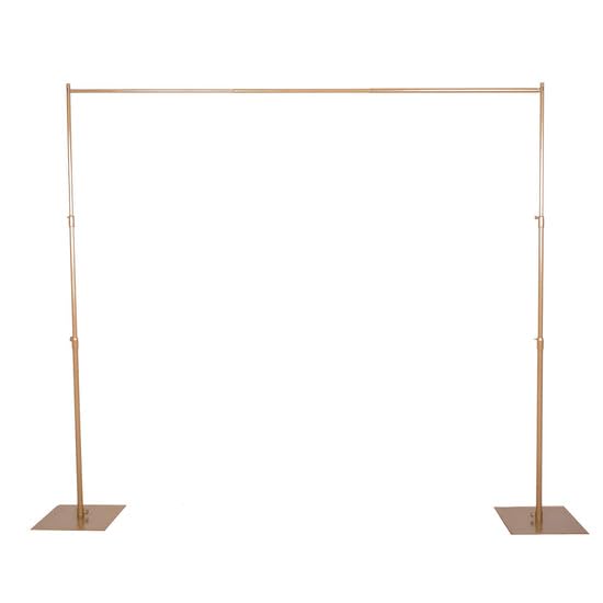 Efavormart 10ft x 10ft Heavy Duty Pipe and Drape Kit with Metal Base O204