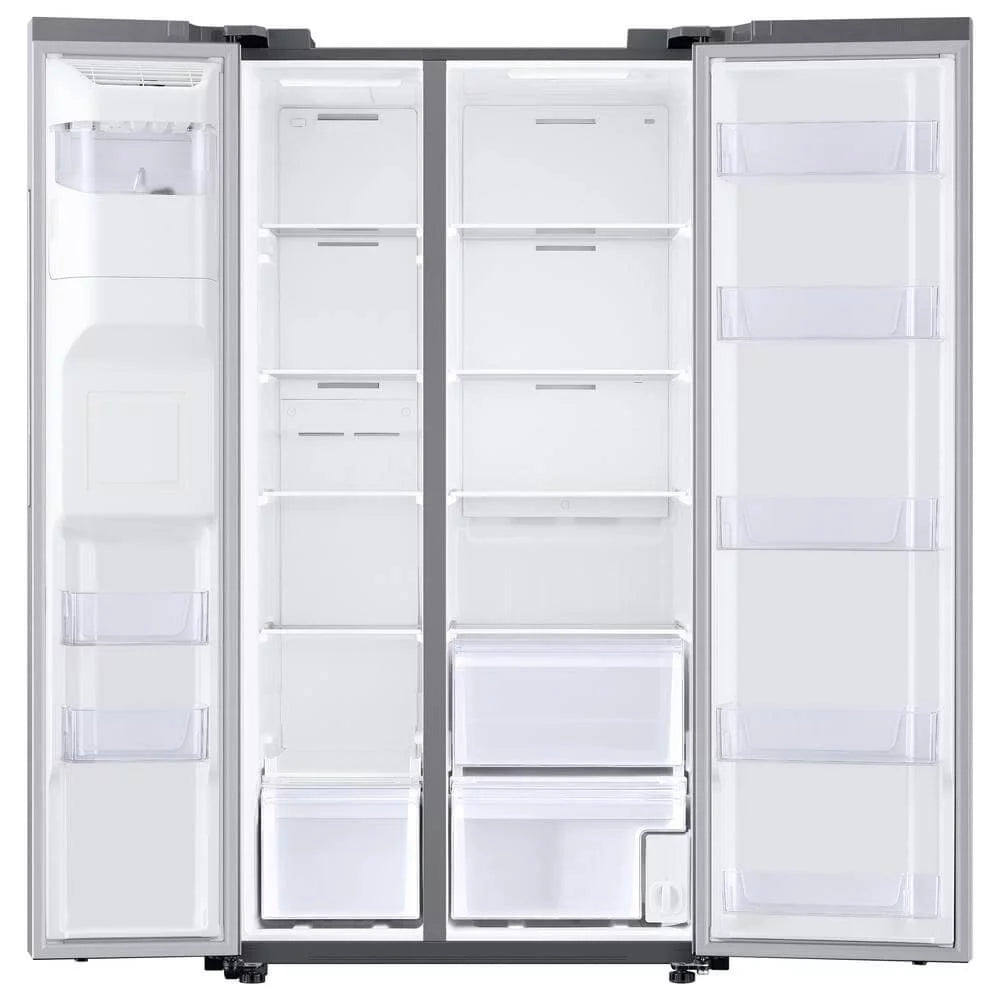 SAMSUNG RS22T5201SR 22 cu. ft. Counter Depth Side-by-Side Refrigerator Stainless Steel P5353