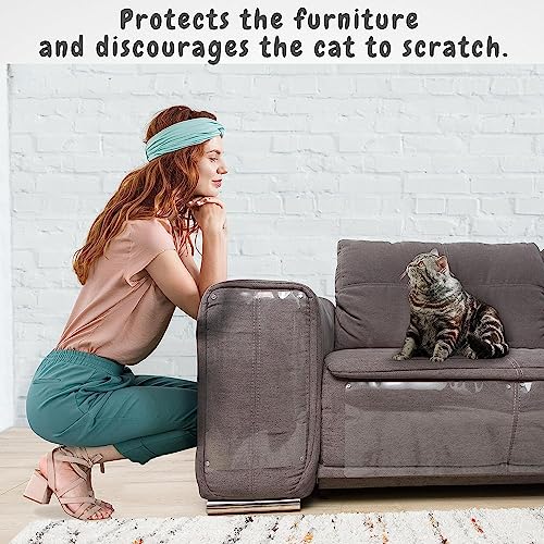 Cat Scratch Furniture Protector 12 Pack for Couch Corners Y9951