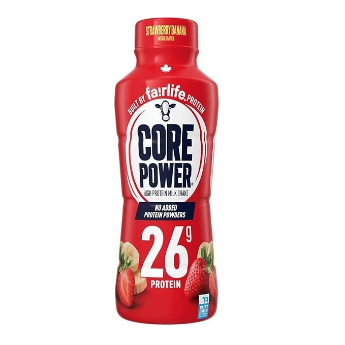 Core Power Protein Shake 26g Variety Pack, Lactose-Free, 8 x 414mL X938