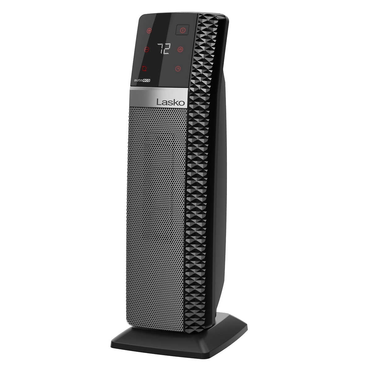 Lasko 22” Elite Collection Ceramic Tower Space Heater with Remote, CT22445, Black, 8.5” L, New