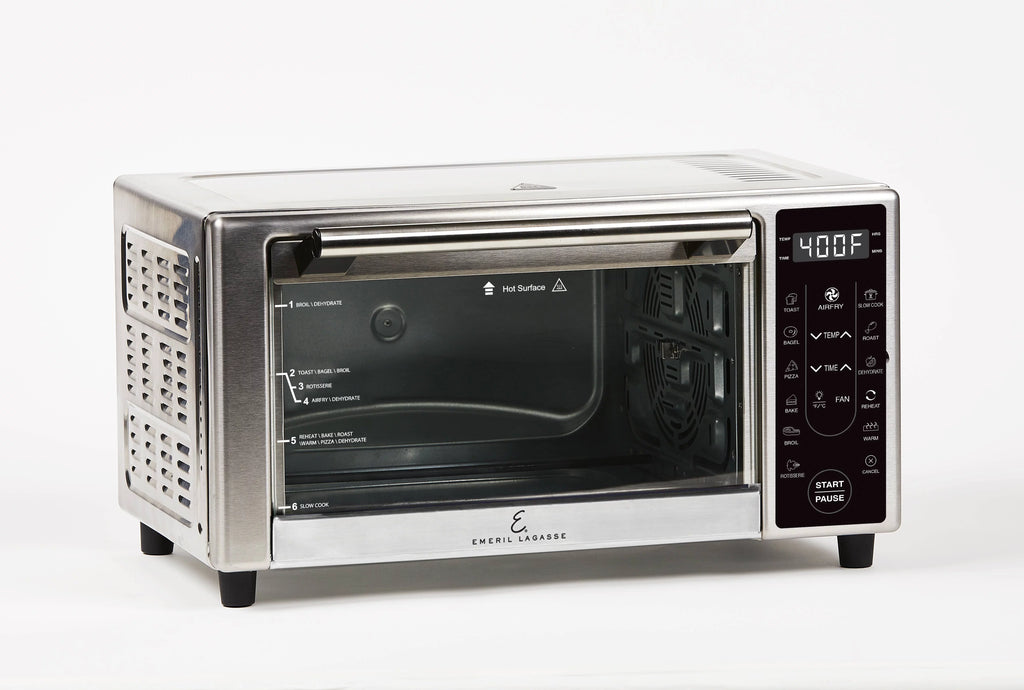 Emeril Lagasse Power AirFryer 360 Plus Toaster Oven, Stainless Steel R1960