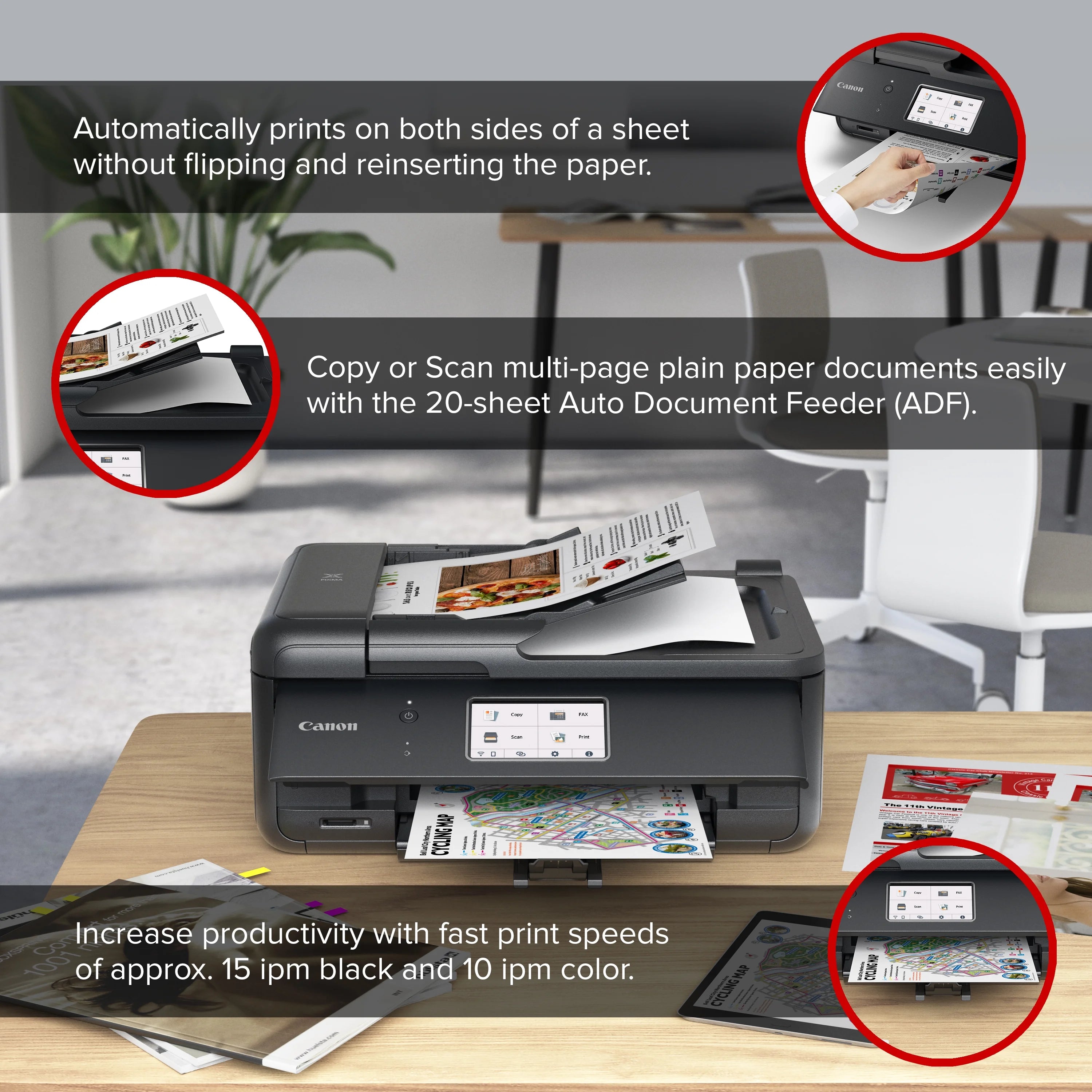 PIXMA TR8620a Wireless Inkjet All-In-One Printer J468421