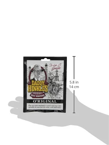 Daddy Hinkle's Original Instant Marinade Mix, 1.5 oz (Pack of 24) P858005