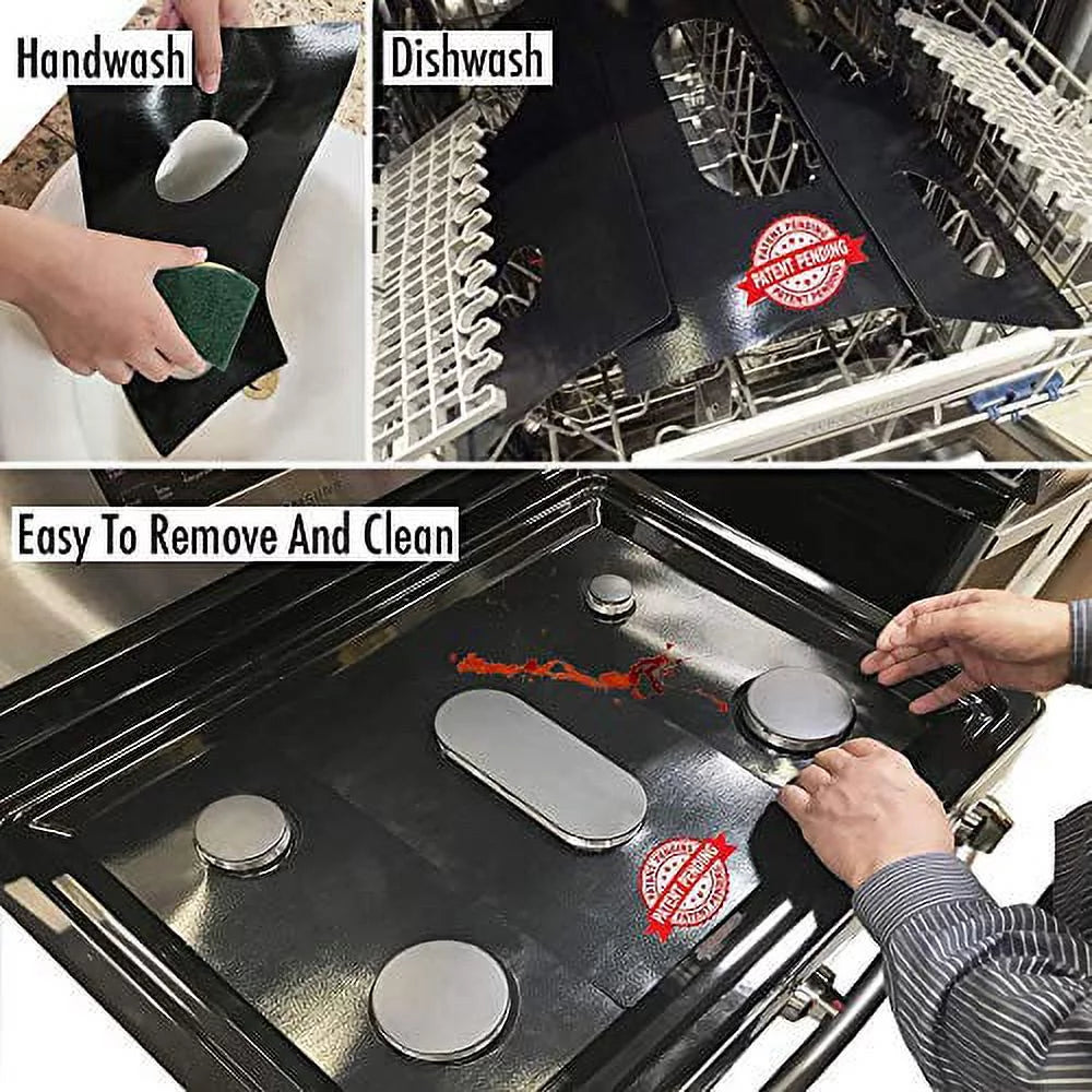 Whirlpool Stove Protector Liners for Gas Range WGG755S0BE06 J205
