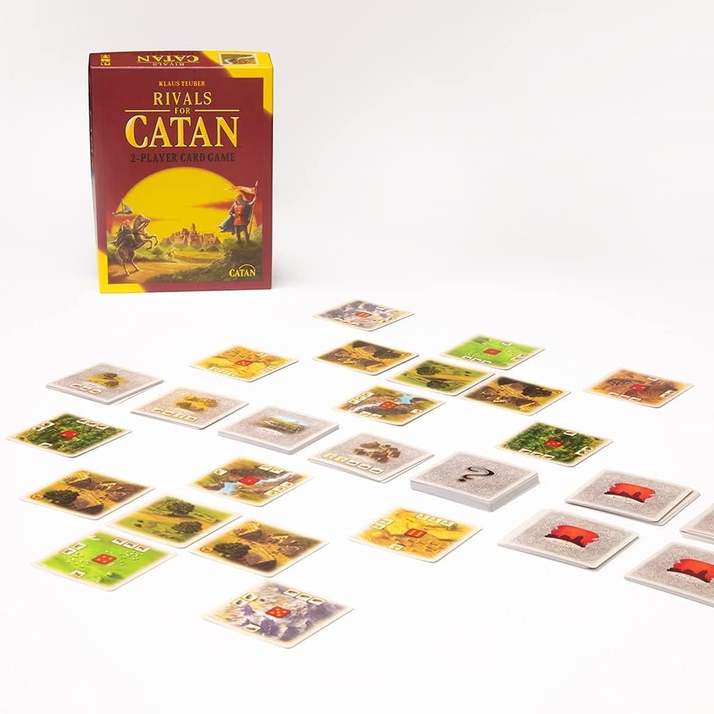 Catan Studio Rivals for Catan - 2 Player Strategy Card Game W718
