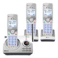AT&T DL72310 3 Handset Expandable Cordless Phone with Unsurpassed Range, Bluetooth Connect to Cell, Smart Call Blocker and Answering System.  (White/Silver)