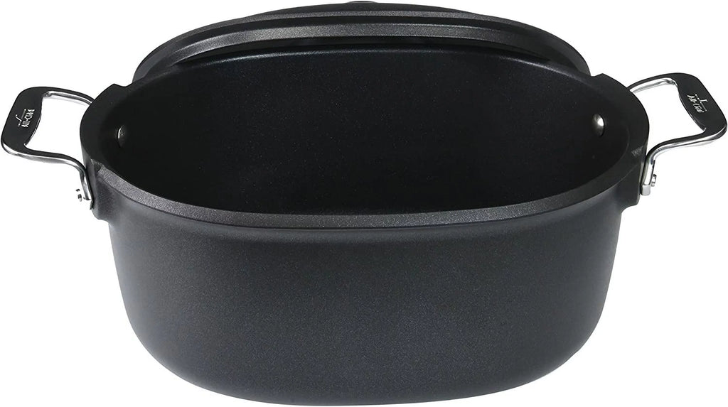 All-Clad Cast-Aluminum Nonstick Dutch Oven, 6 qt, Black T65207