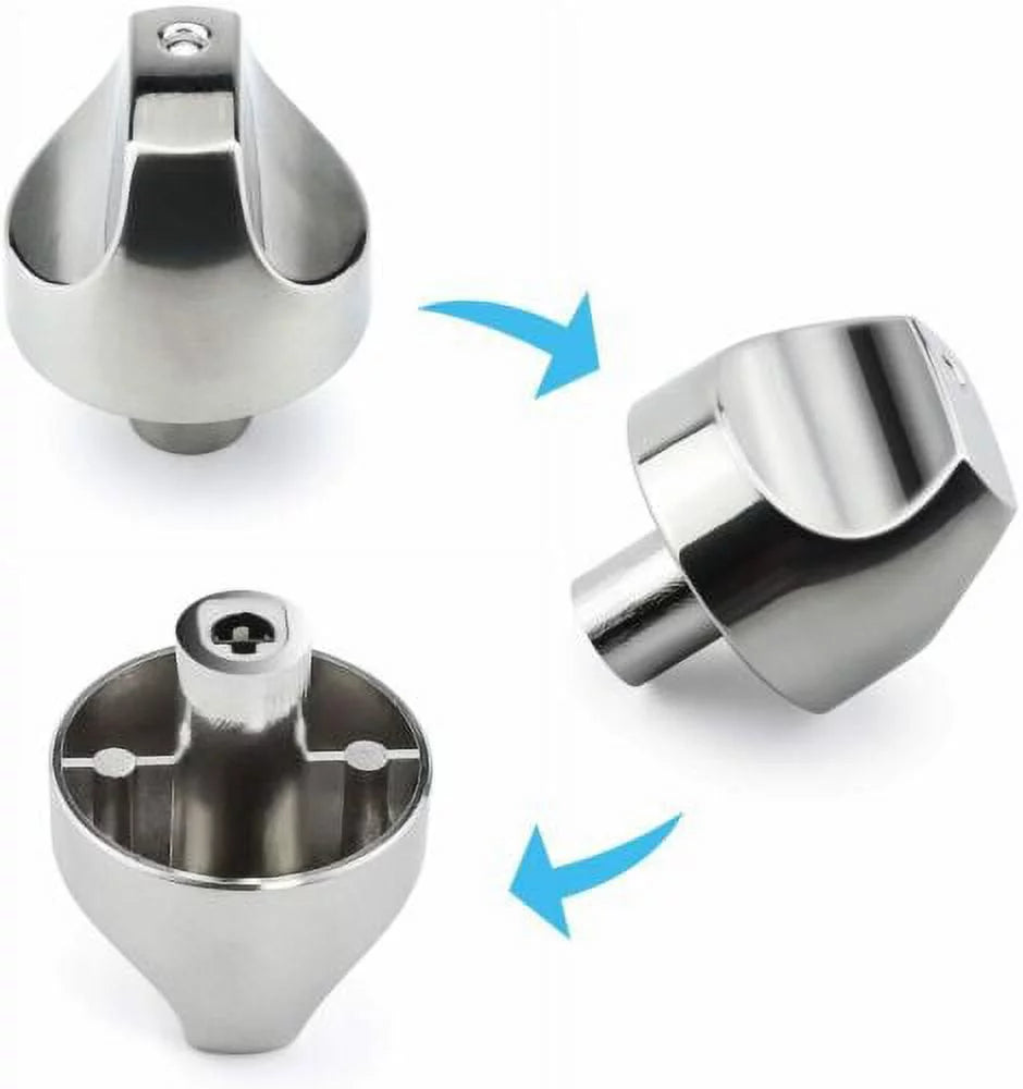 5pc WB03X32194 WB03T10329 Cooktop Burner Knob for GE Cafe Gas Range Q83039