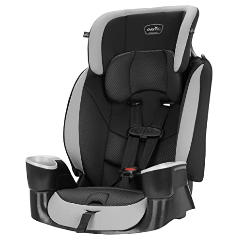 Evenflo Maestro Sport Harness Highback Booster Car Seat, Granite Gray M218