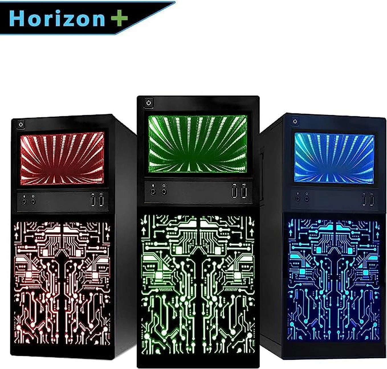 TechMagnet Horizon+ Restored Gaming PC Desktop Intel Core i7, 16GB RAM, 256GB SSD B627