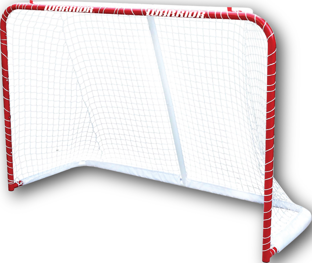 Warrior 72" Metal Street Hockey Net with 1.5" Tubing and Push Button Connectors - 72" x 48" x 29"