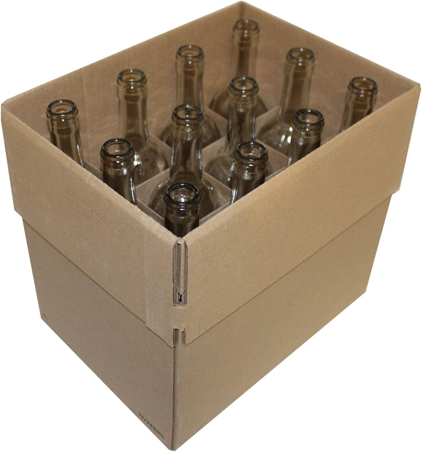 Clear Wine Bottles 750ml Case of 12 G85712