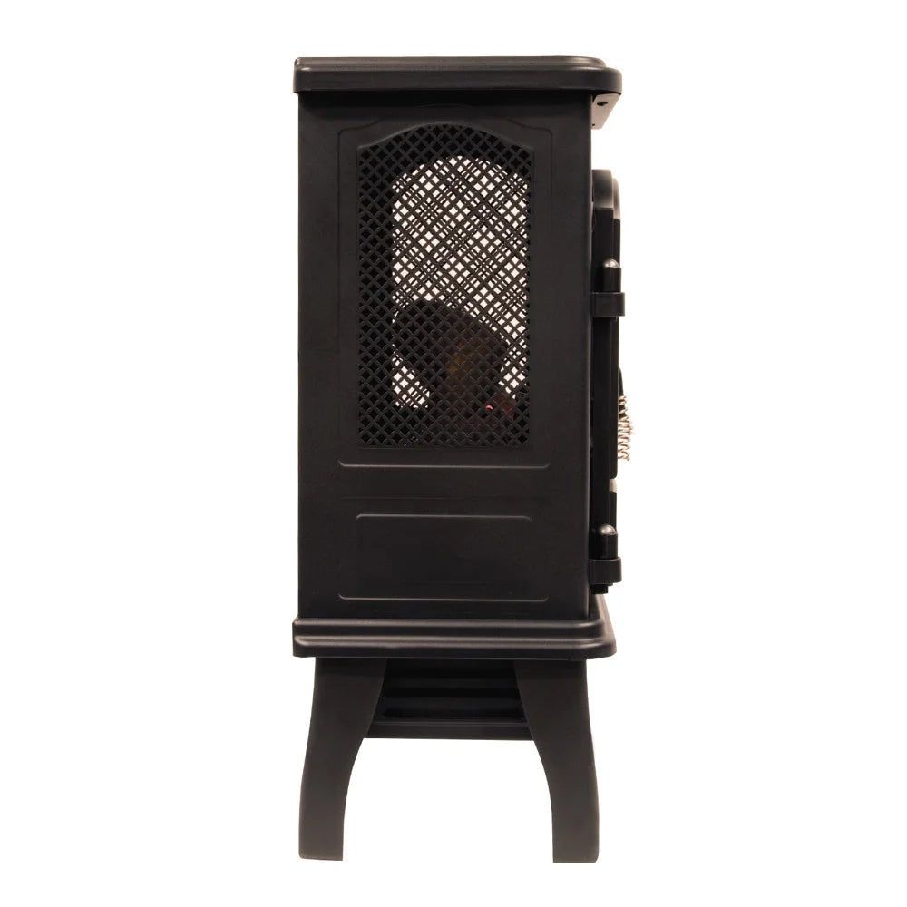 Duraflame 3D Infrared Quartz Electric Fireplace Stove Heater, Black K755