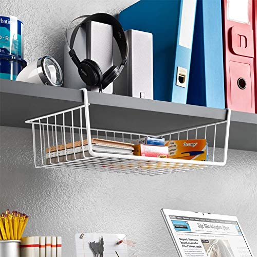 Modern Home Cabinet Wire Hanging Basket Shelves (15") I708