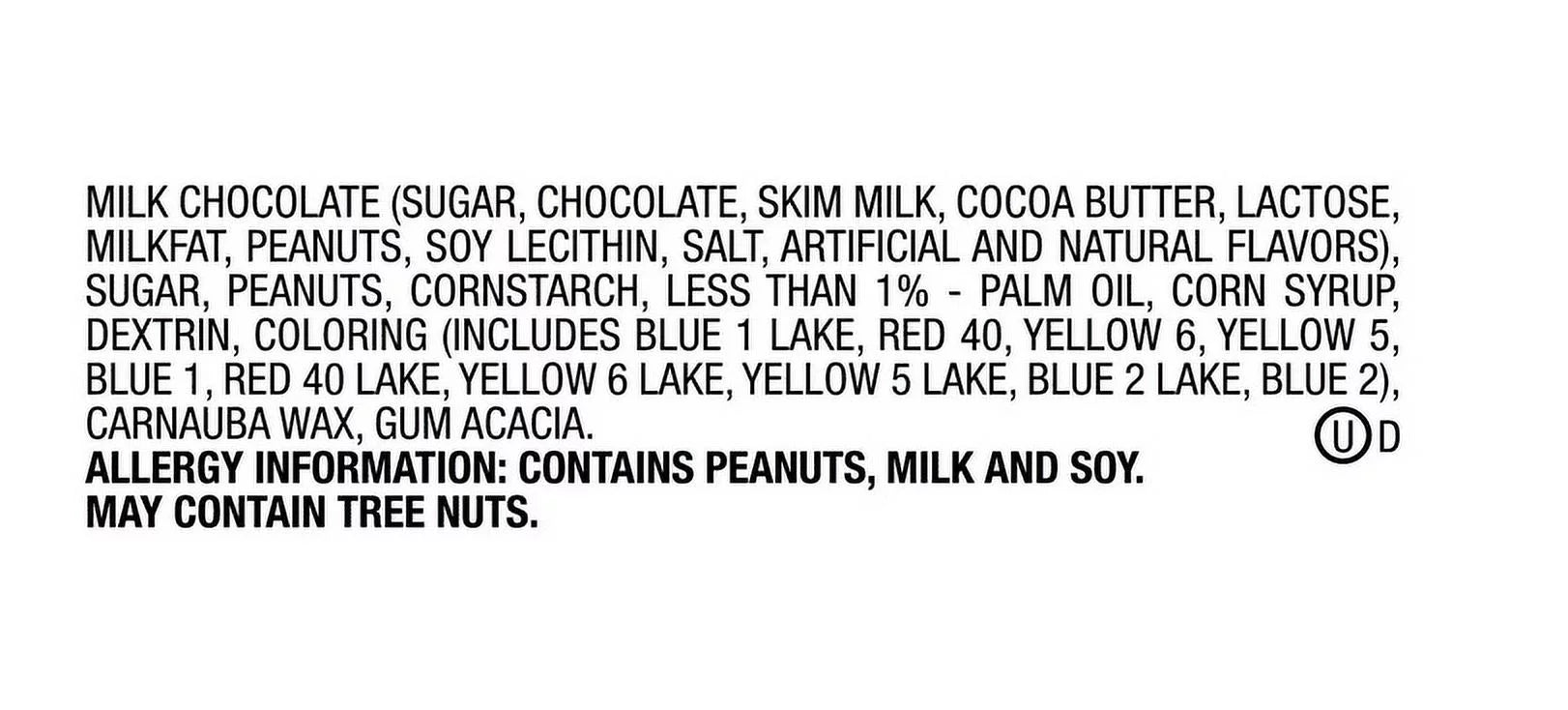 M&M'S Peanut Milk Chocolate Candy Bulk Jar 62 oz F498598