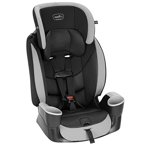 Evenflo Maestro Sport Harness Highback Booster Car Seat, Granite Gray M218