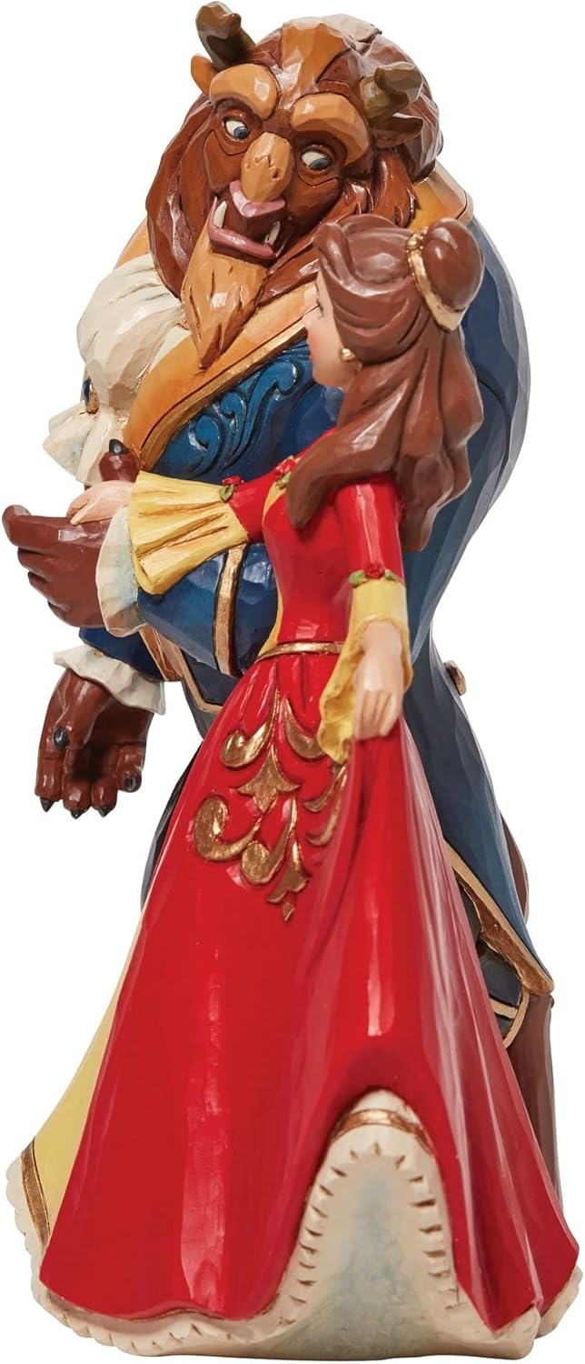 Enesco Jim Shore Disney Traditions Beauty and The Beast Enchanted Figurine N96917