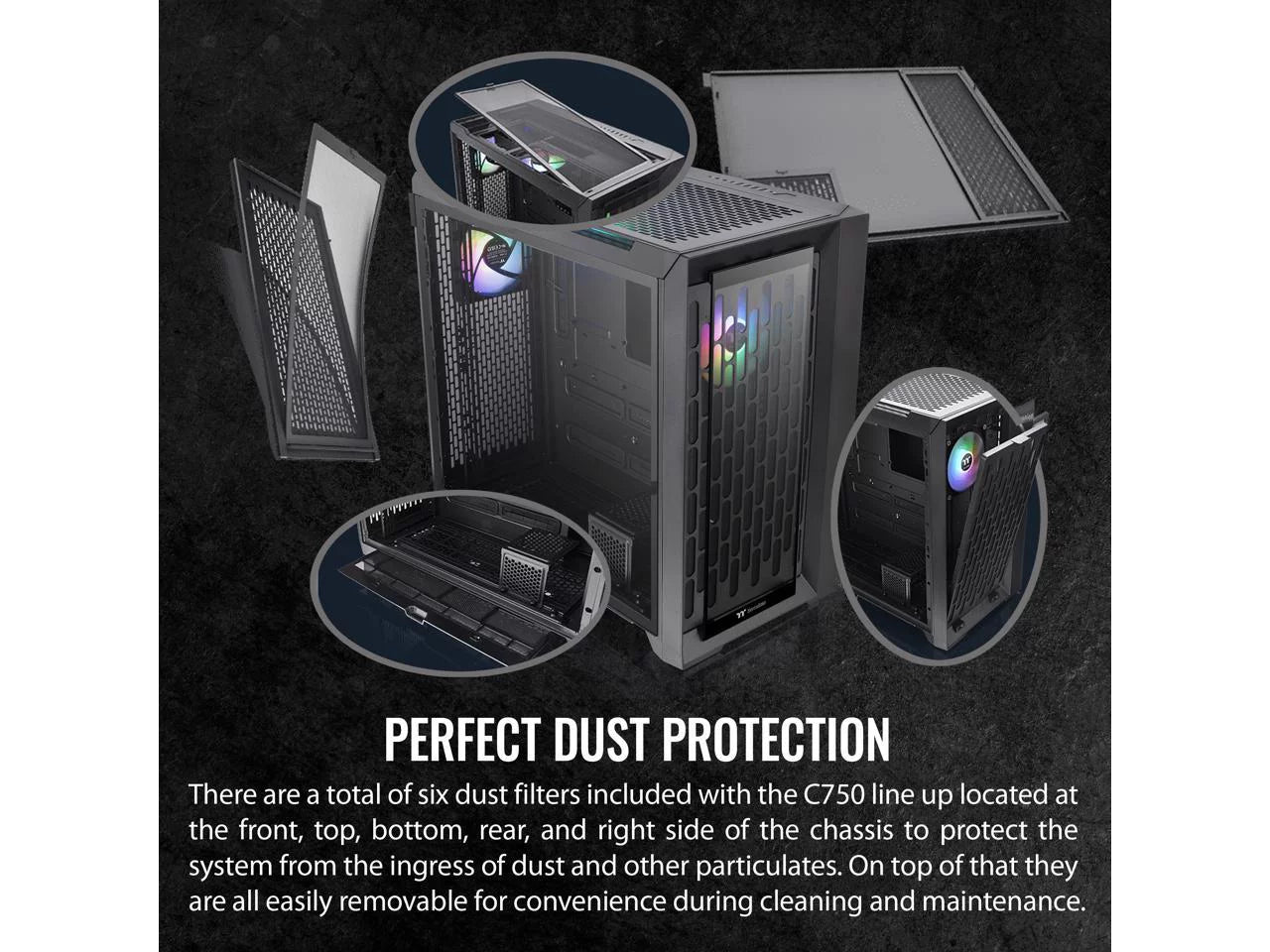 Thermaltake CTE C750 TG ARGB E-ATX Full Tower with 3x140mm Fans W13948