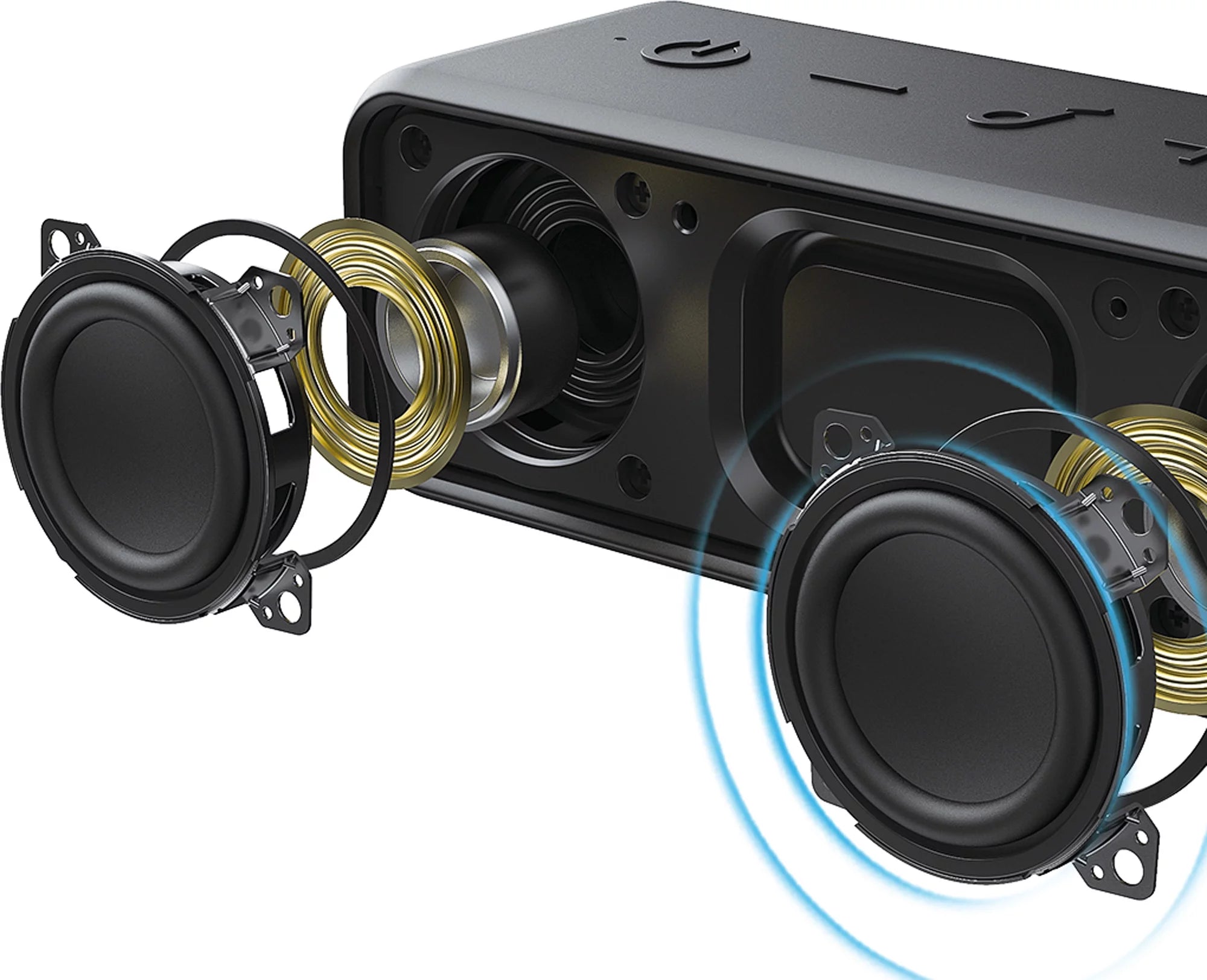 soundcore by Anker Select 2 Portable Speaker, 16W, IPX7 Waterproof E574506