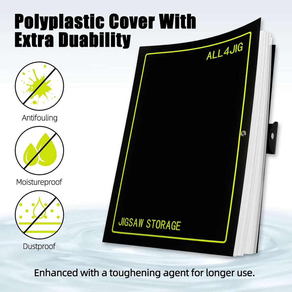 ALL4JIG Puzzle Storage Folder Keeper for Jigsaw Enthusiasts, Holds 20 Puzzles B12395