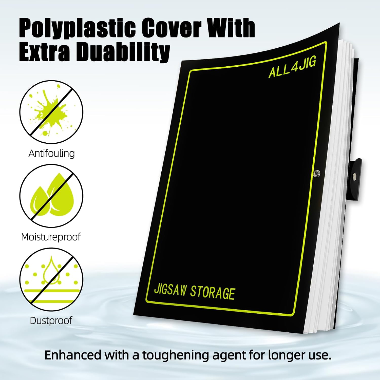 ALL4JIG Puzzle Storage Folder Keeper for Jigsaw Enthusiasts, Holds 20 Puzzles B12395