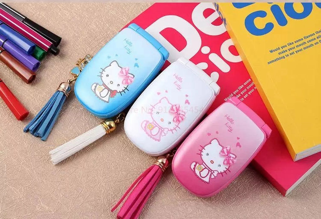 W88 Kawaii Flip Phone Super Small 2G GMS Cellphone D474874