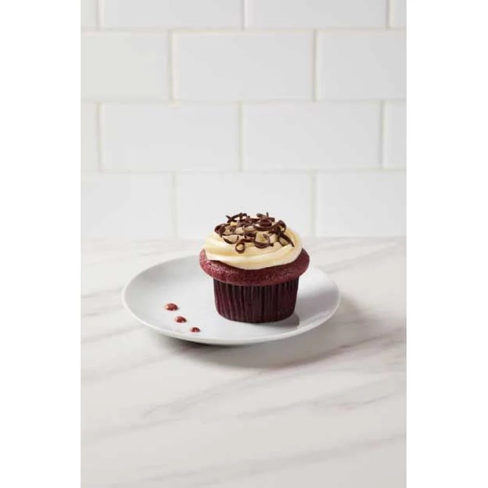 The Cheesecake Factory Bakery Red Velvet Medium Cupcake, 3.14 Ounce -- 32 per Case.