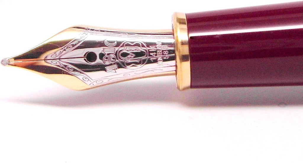 Montblanc Meisterstuck Bordeaux Resin Classique Medium Point Fountain Pen P1198