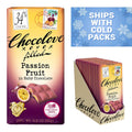 Chocolove Premium Ruby Chocolate with Passion Fruit Essence | 34% Cocoa | Vibrant & Luscious | Crafted with Ruby Cocoa Bean | No Added Food Coloring, | Gluten-Free, 3.2 oz Bar (10 Pack)