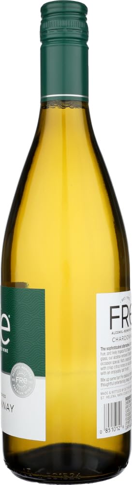 Sutter Home FRE Chardonnay Non-Alcoholic 750ml 2 pack H791