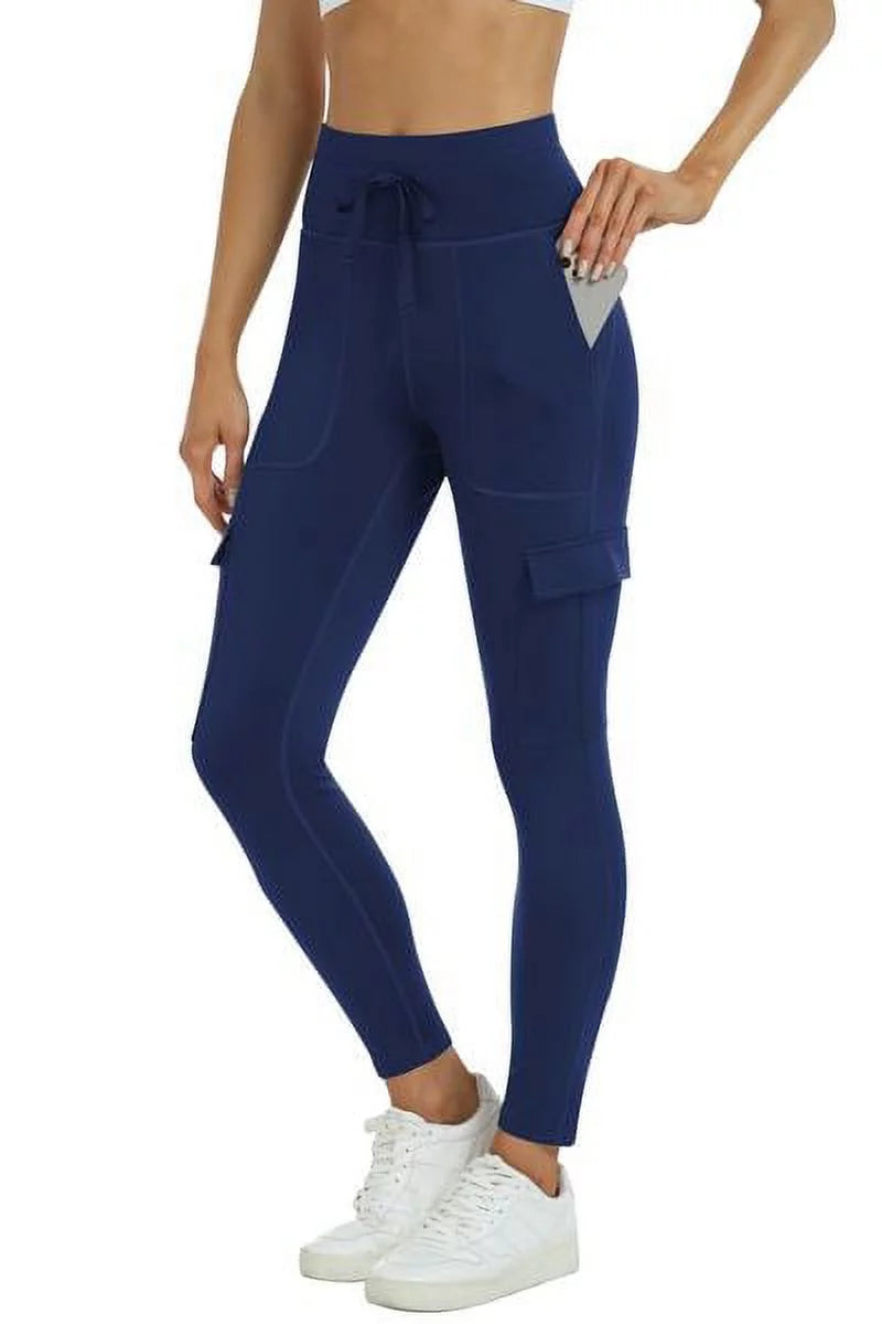 Mofiz Women's High Waisted Yoga Pants with Pockets K4776