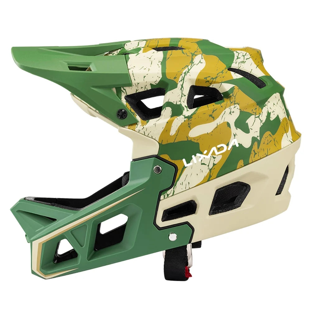 Lixada Adult Racing Downhill MTB Helmet F195