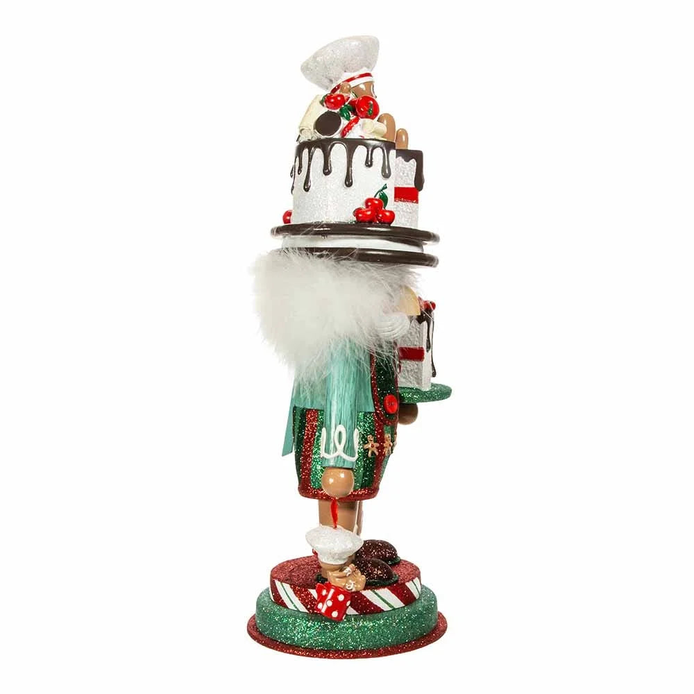 Kurt Adler 15-Inch Hollywood Nutcracker with Gingerbread Baker Hat T527780