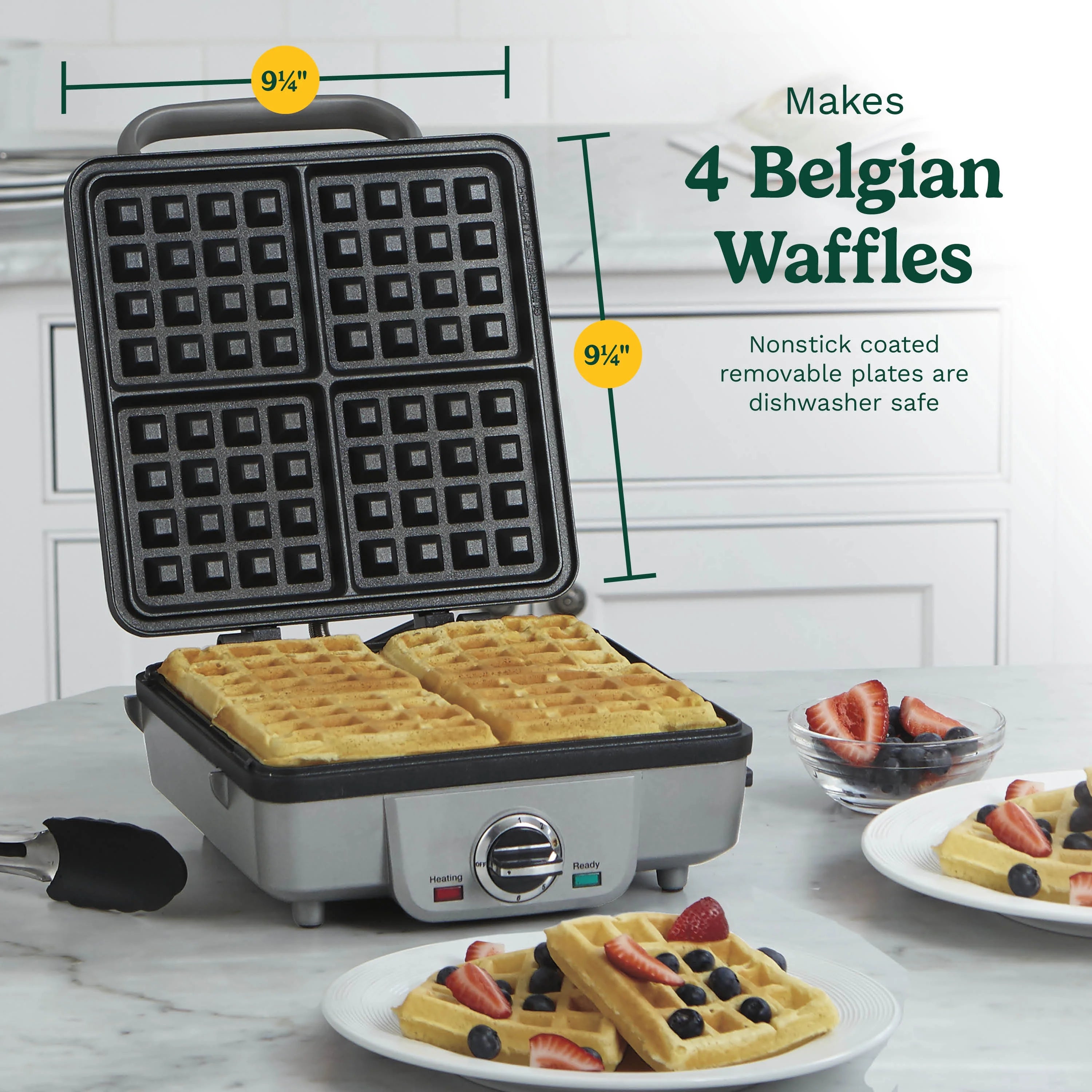 Cuisinart Belgian Waffle Maker with Pancake Plates R54431