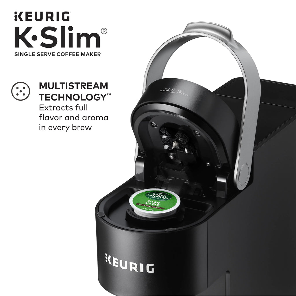 Keurig K-Slim Single Serve K-Cup Pod Coffee Maker, Black J44955