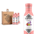 Karviva Unwined Non Alcoholic Wine, Organic All Natural Pack of 4 12 fl oz Malbec Wine, Gluten Free Wine Alternative, Calming and Nourishing Juice Concentrate with Herbs and Antioxidants, Alcohol Removed Wines, Mocktails Non-Alcoholic Drinks