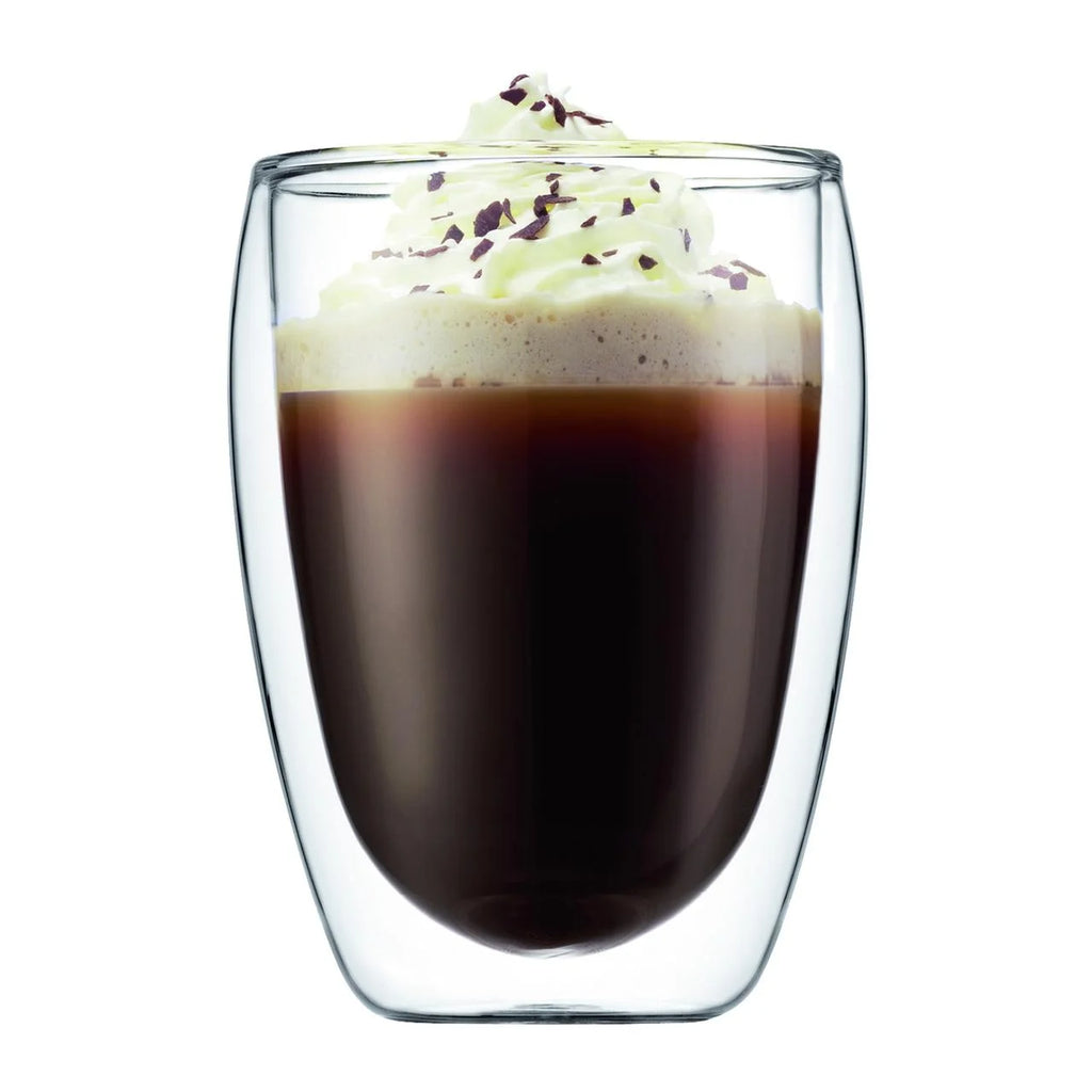 Bodum PAVINA Double-Wall Clear Coffee Mug, 12 oz Z872402