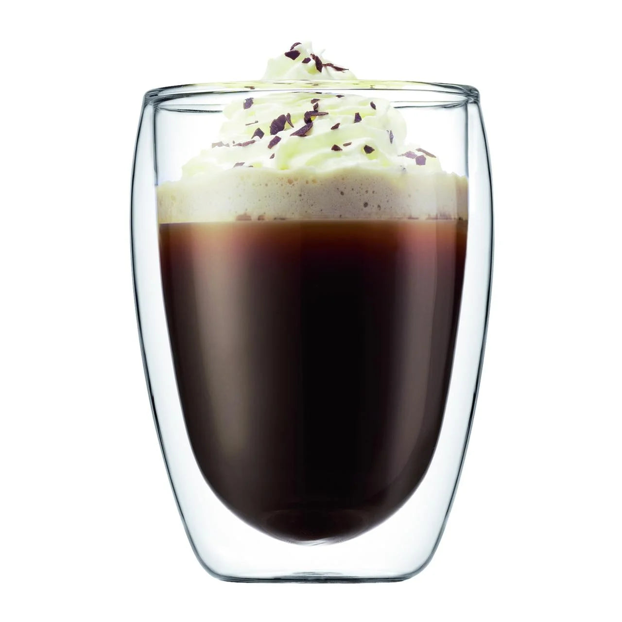 Bodum PAVINA Double-Wall Clear Coffee Mug, 12 oz Z872402