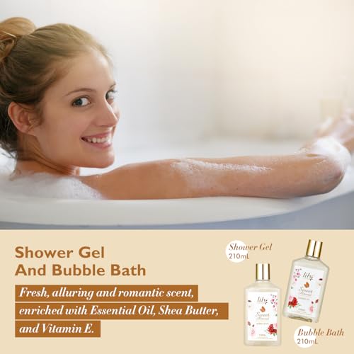 Lavender Spa Gift Set for Women Bath and Body I275